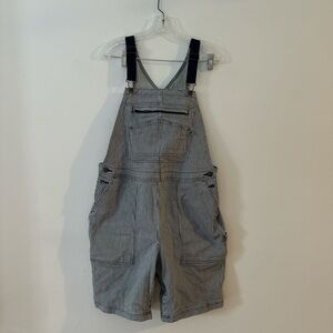 Vintage Duluth Trading Company Striped Overalls